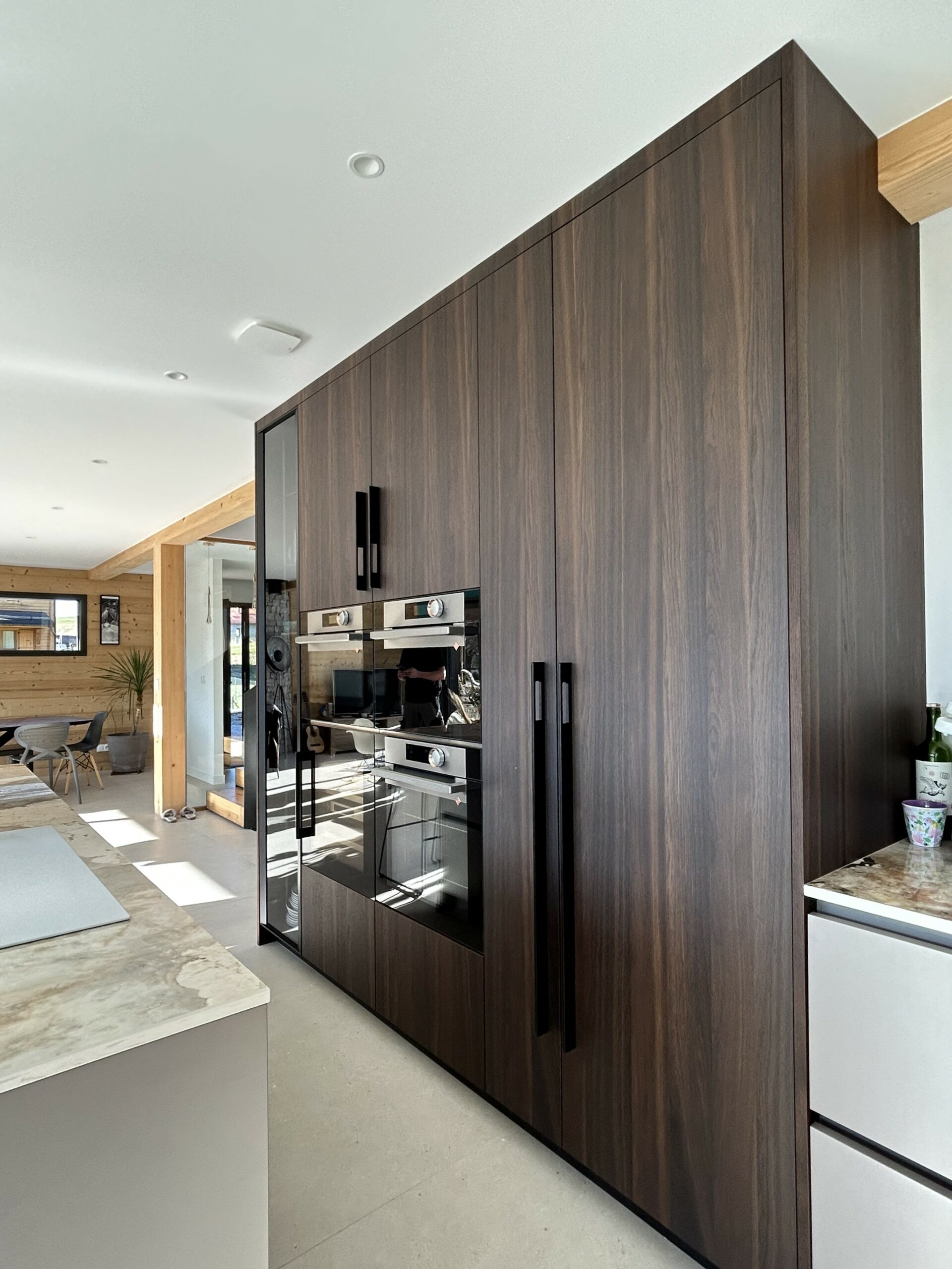 Cuisine Laqu Mat Plan De Travail Dekton Sed Interiors